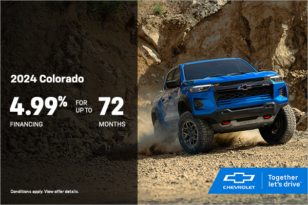 Get the 2024 Chevrolet Colorado