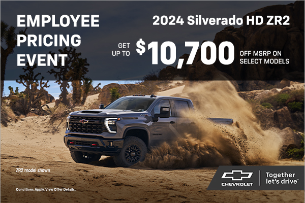 The 2024 Chevrolet Silverado HD ZR2