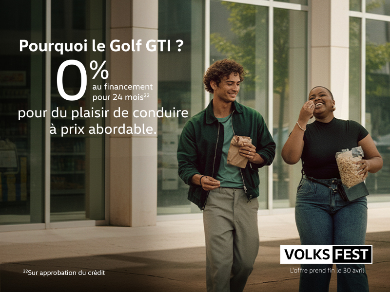Procurez-vous la Volkswagen Golf Gti 2026