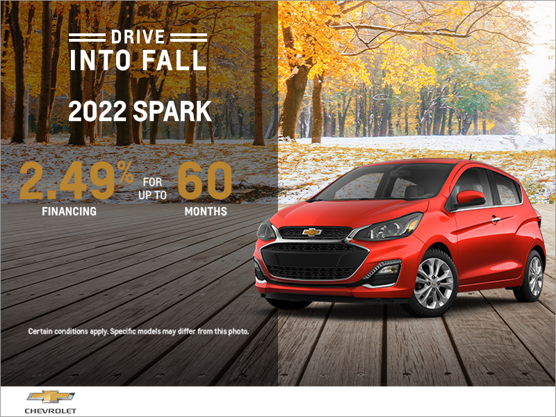 Get the 2022 Chevrolet Spark