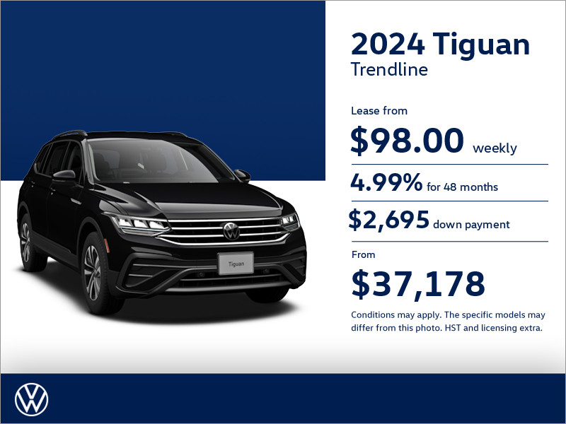 Get the 2024 Tiguan | New Sudbury VW