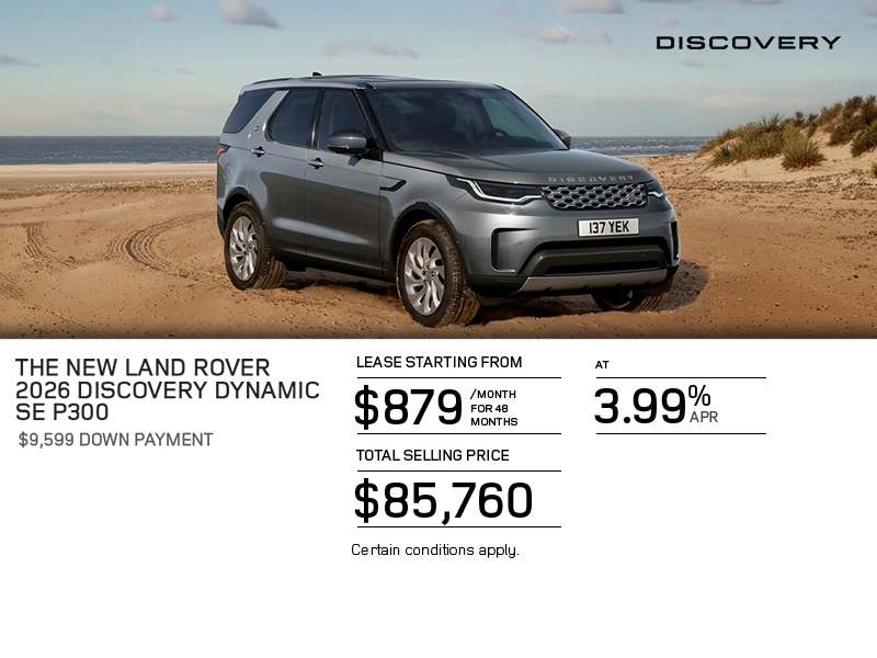 The 2026 Land Rover Discovery Dynamic SE