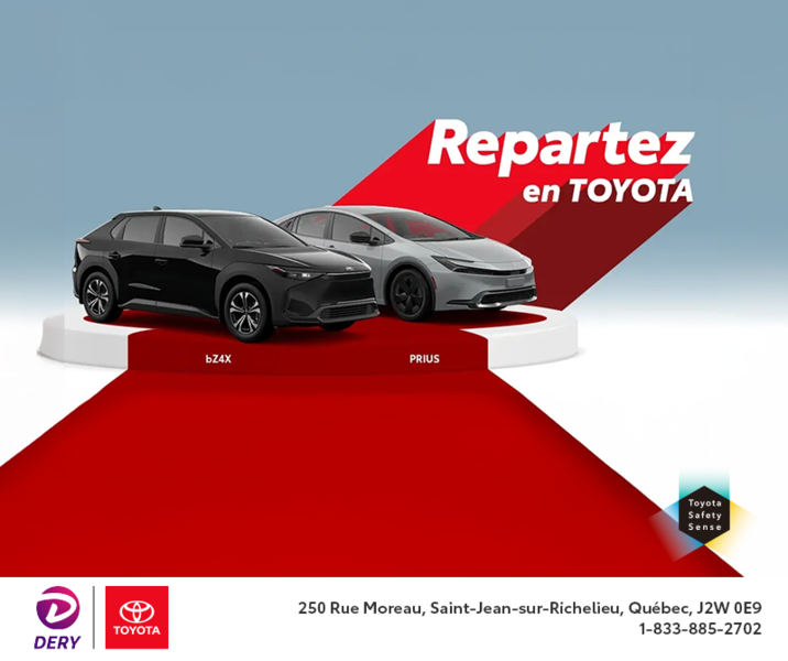 Repartez en Toyota!