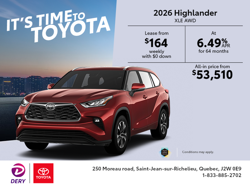 2026 Toyota Highlander