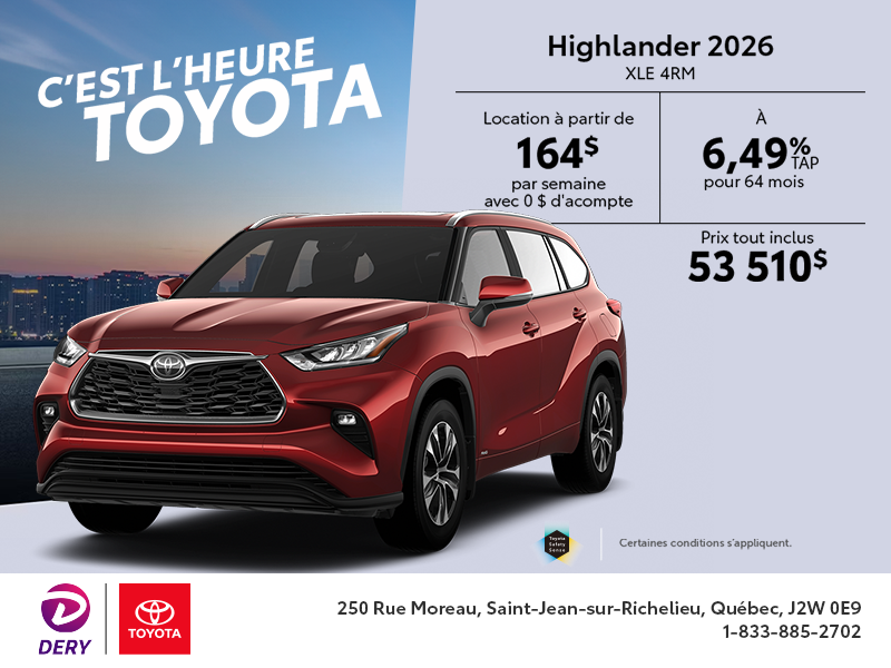 Toyota Highlander 2026