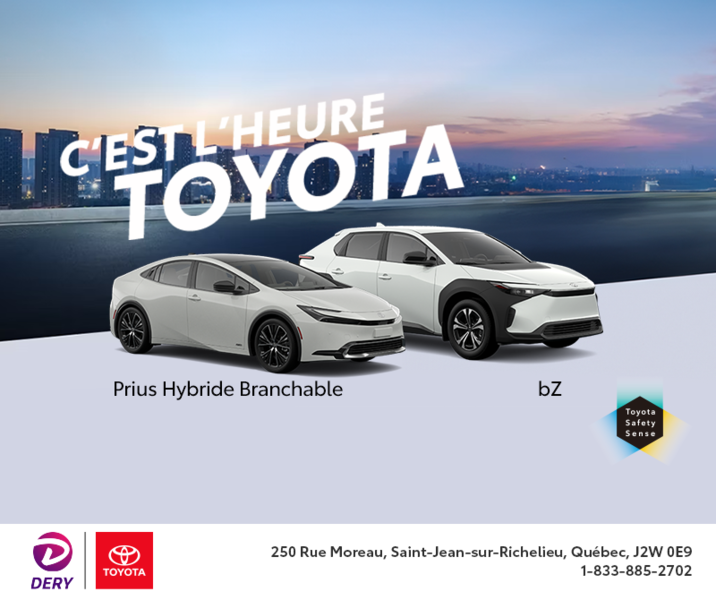 C'est l'heure Toyota!