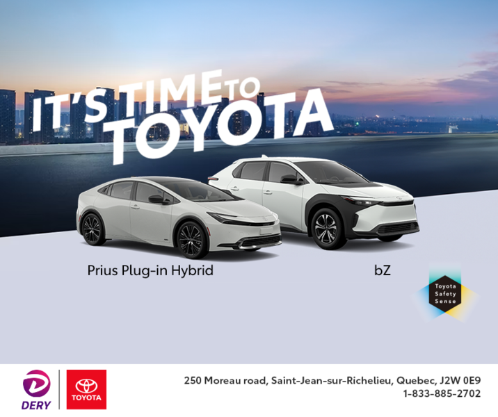 It's time to Toyota!