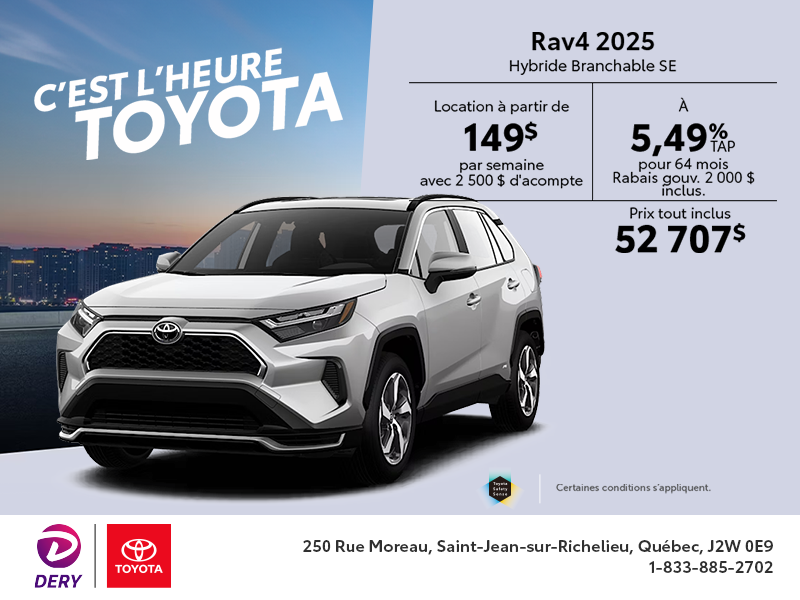 Toyota RAV4 Plug-In Hybrid 2025