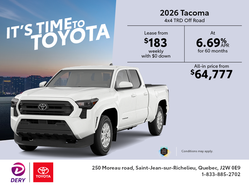 2026 Toyota Tacoma