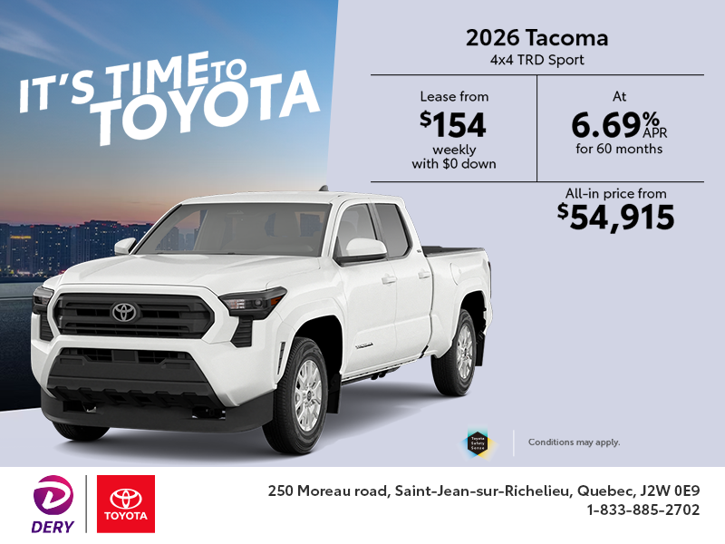 2026 Toyota Tacoma