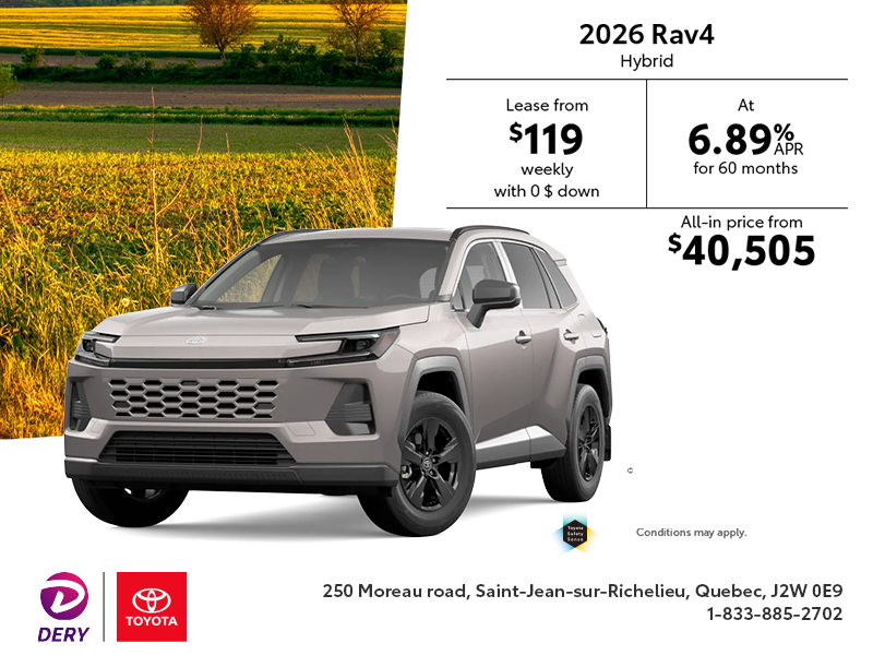 2026 Toyota RAV4 Hybrid