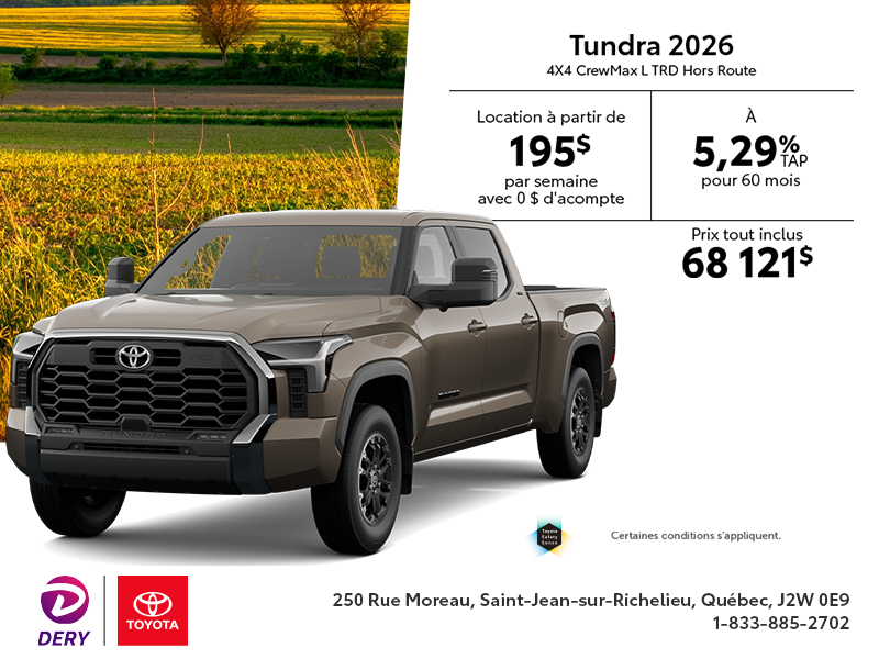 Toyota Tundra 2026