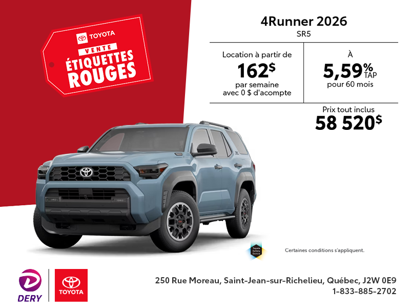 Toyota 4Runner 2026