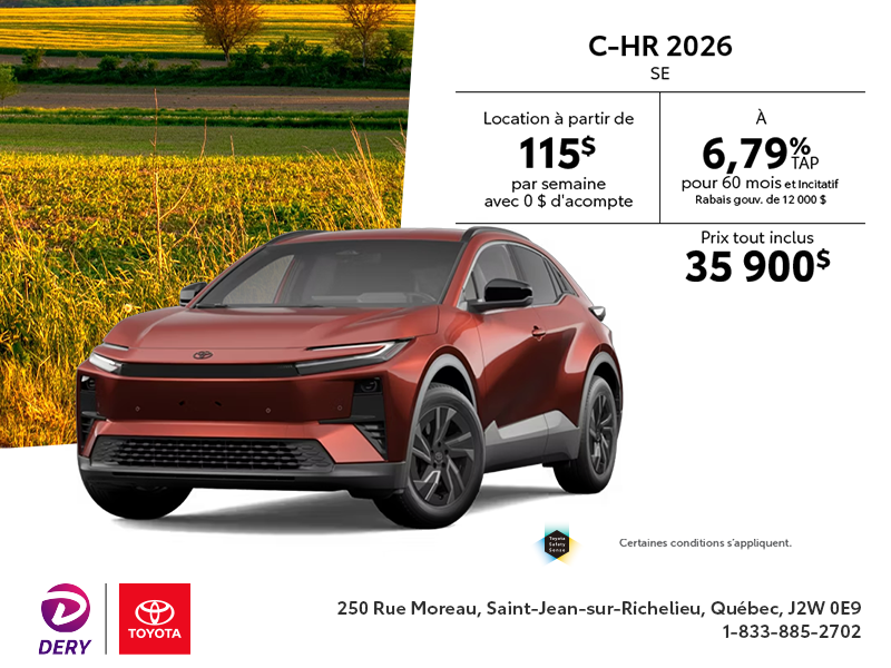 Toyota C-HR 2026