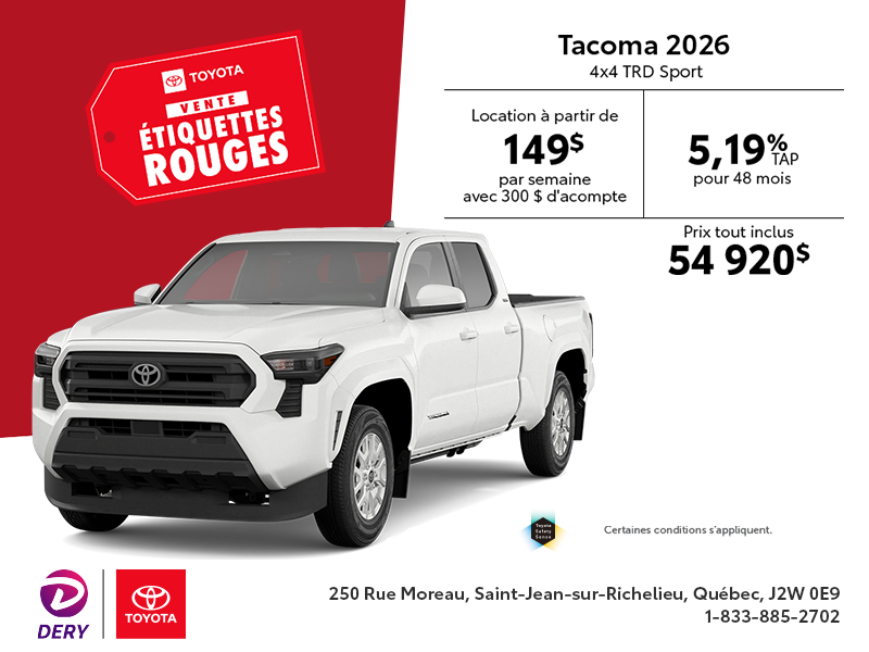 Toyota Tacoma 2026