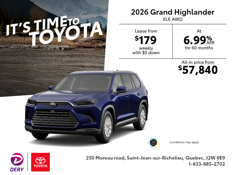 2026 Toyota Grand Highlander