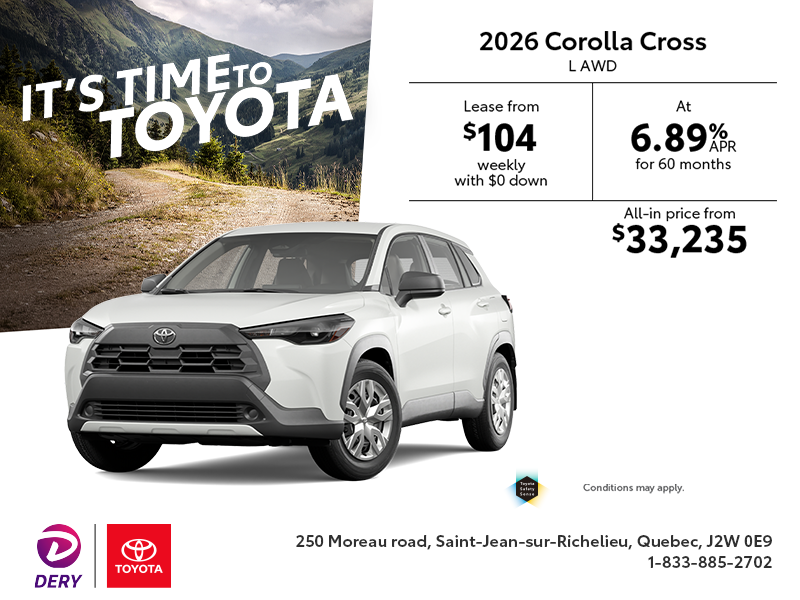 2026 Toyota Corolla Cross
