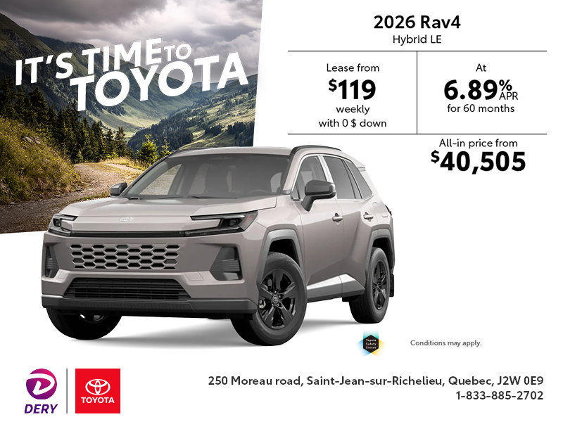 2026 Toyota RAV4 Hybrid