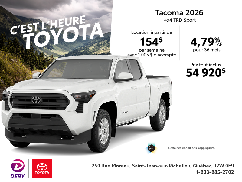 Toyota Tacoma 2026