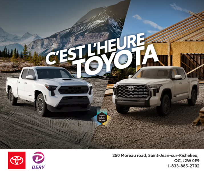 C'est l'heure Toyota