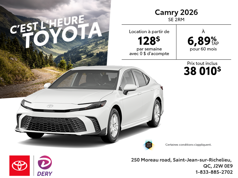 Toyota Camry Hybrid 2026