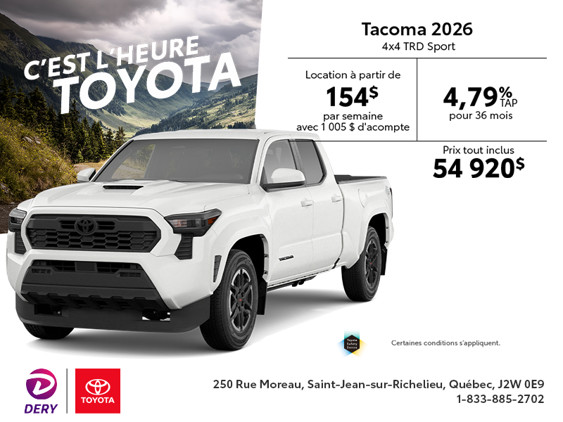 Toyota Tacoma 2026