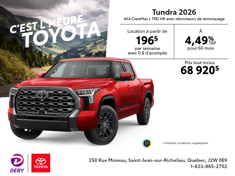 Toyota Tundra 2026
