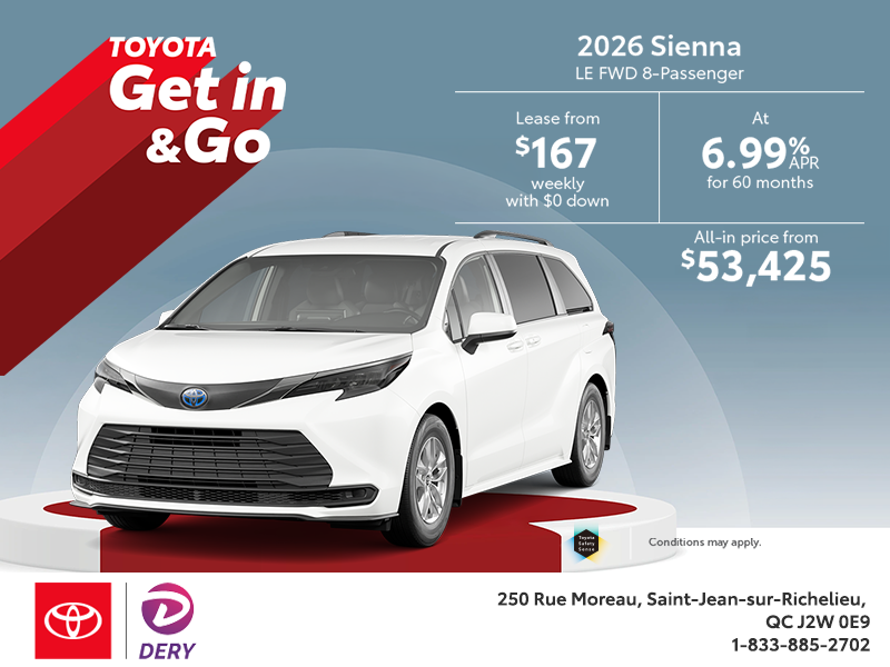 2026 Toyota Sienna Hybrid