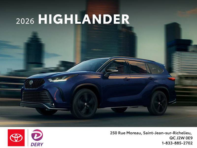 2026 Toyota Highlander
