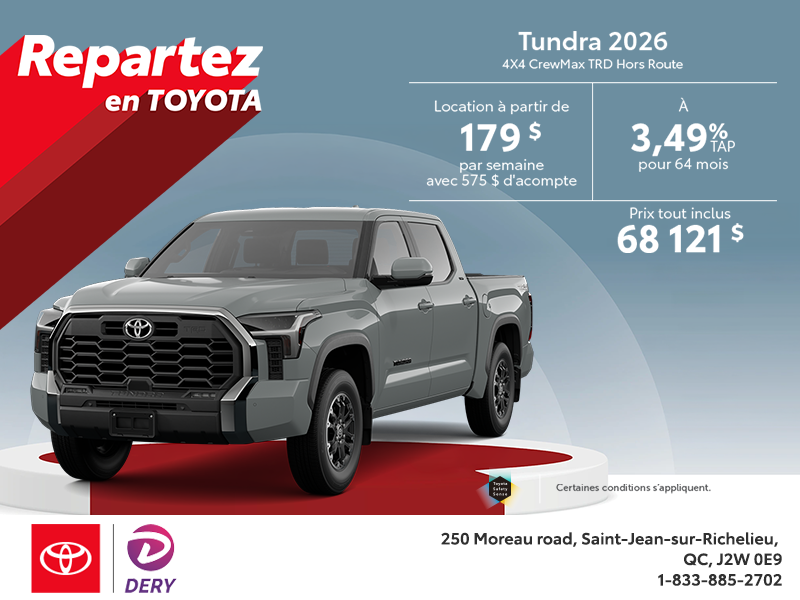 Toyota Tundra 2026