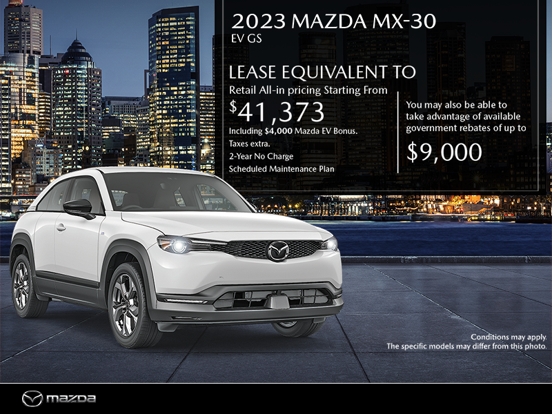 Get the 2024 Mazda MX-30 EV