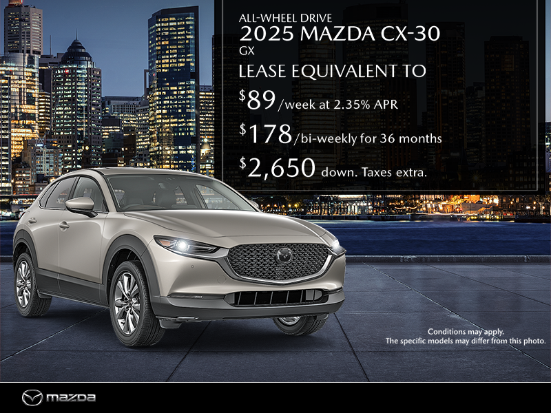 Get the 2025 Mazda CX-30