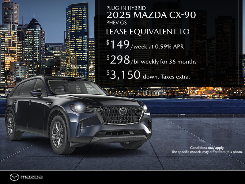 Get the 2025 Mazda CX-90 PHEV
