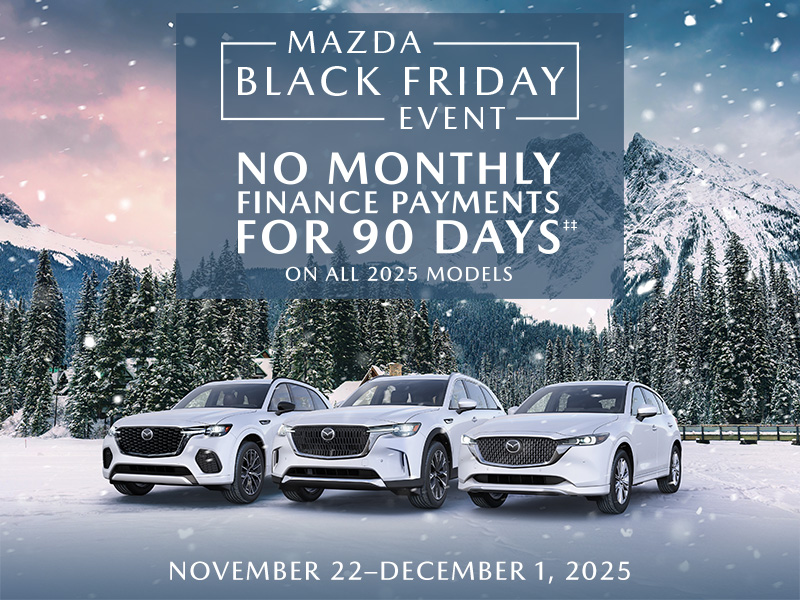 The Mazda Black Friday event