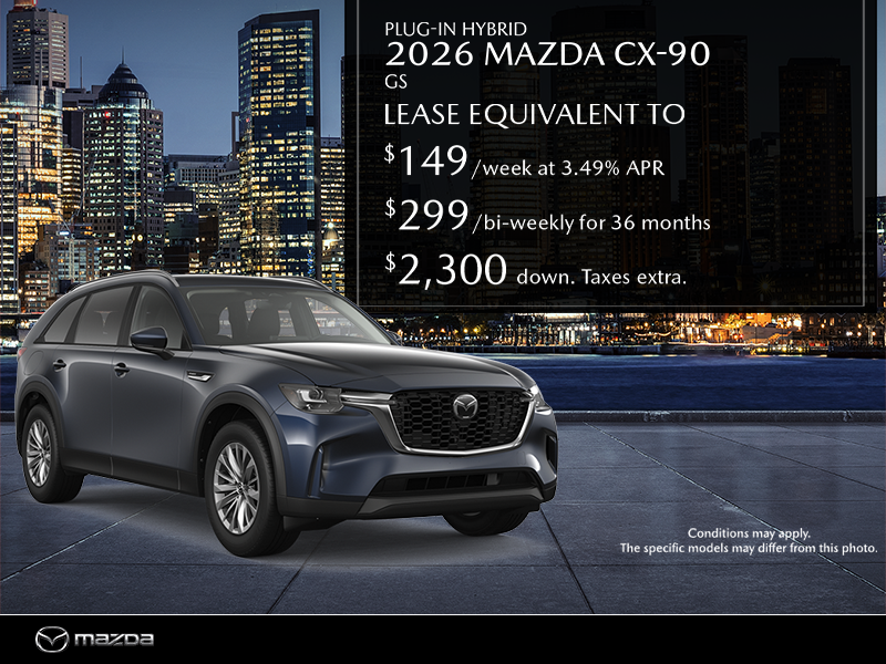 Get the 2026 Mazda CX-90 Plug-In Hybrid