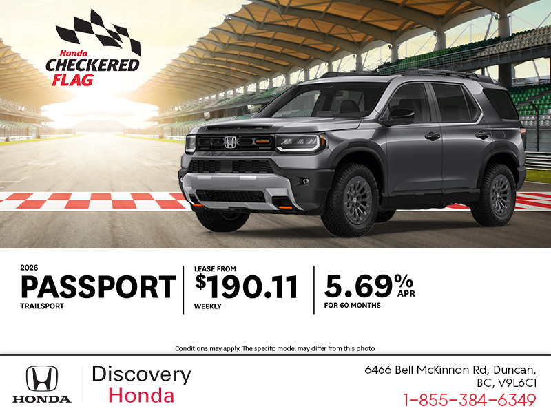 Get the 2026 Honda Passport!