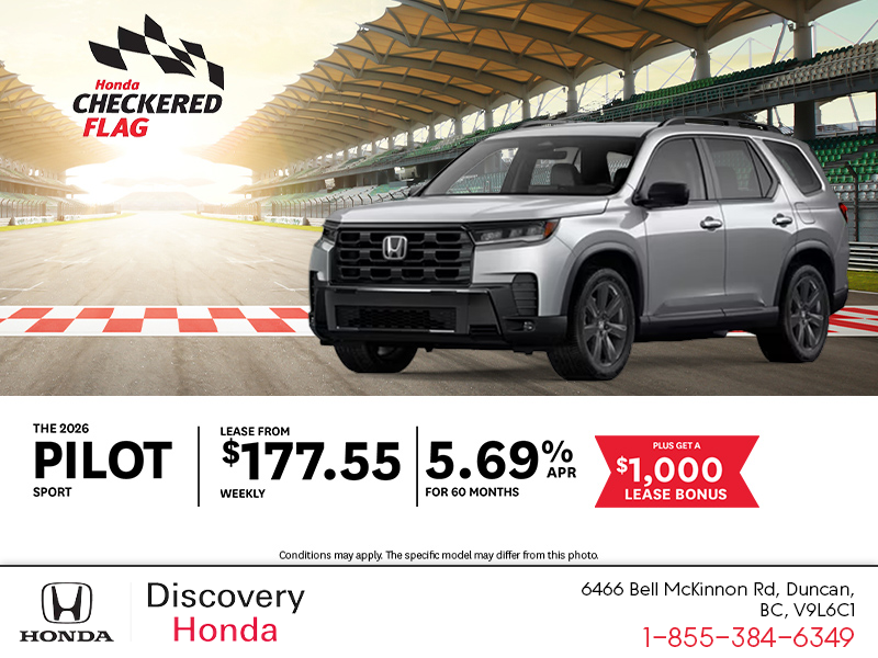 Get the 2026 Honda Pilot!