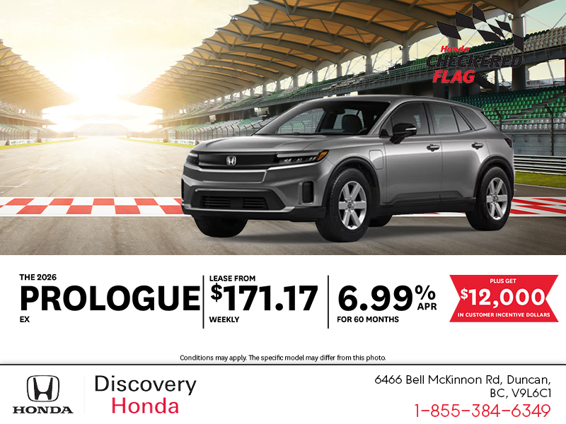 Get the 2026 Honda Prologue!