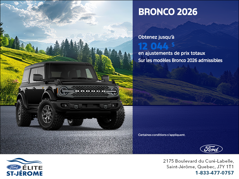 Ford Bronco 4 doors 2026