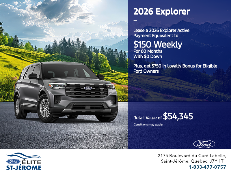 2026 Ford Explorer
