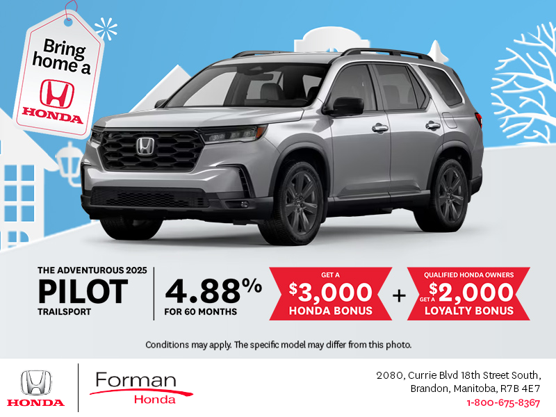 Get the 2025 Honda Pilot