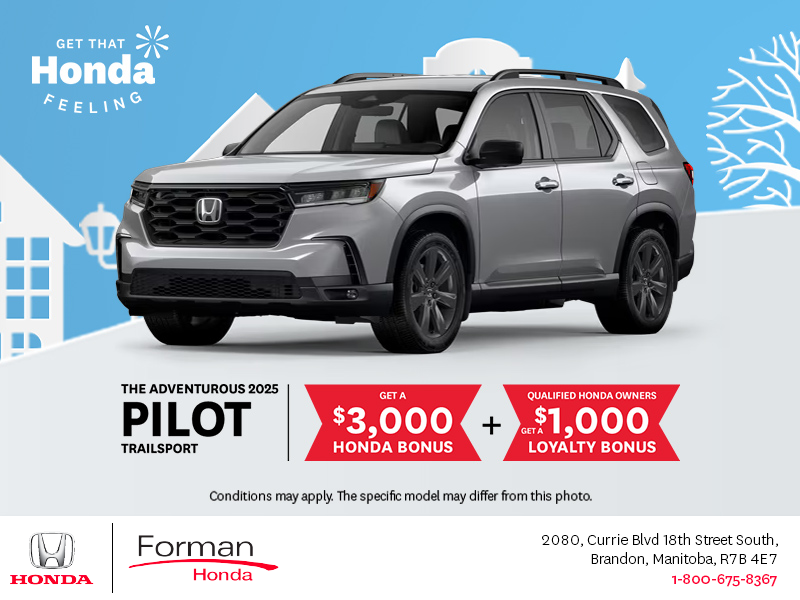 Get the 2025 Honda Pilot