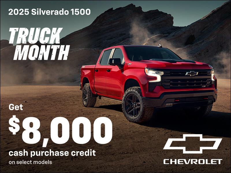 Get the 2025 Chevrolet Silverado 1500