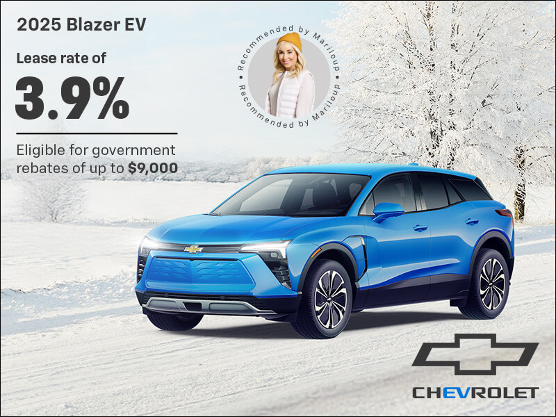 Get the 2025 Chevrolet Blazer EV