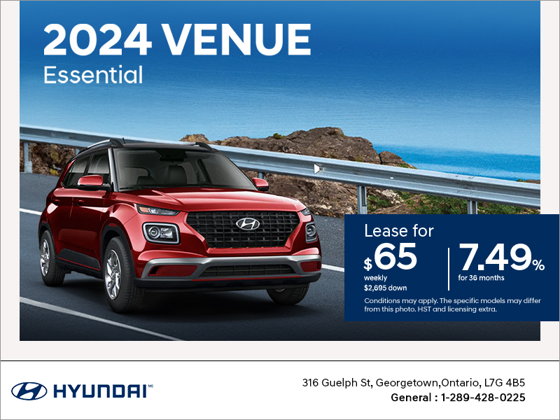 Get the 2024 Hyundai Venue