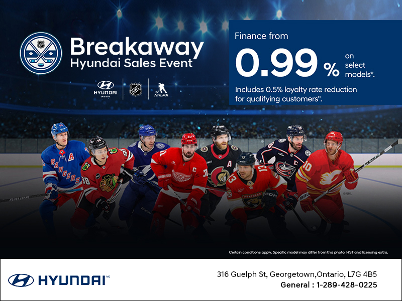 Breakaway Hyundai Sales Event