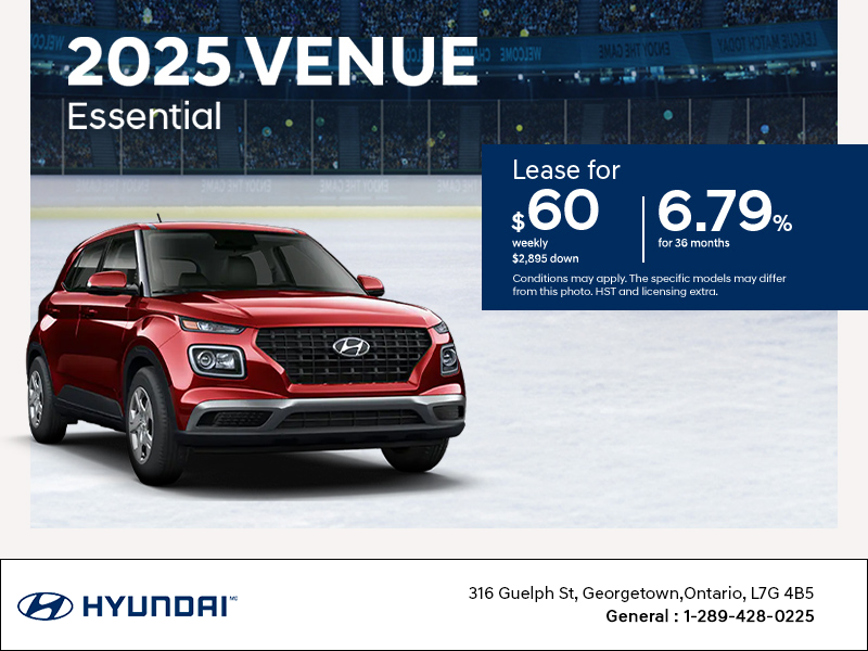 Get the 2025 Hyundai Venue