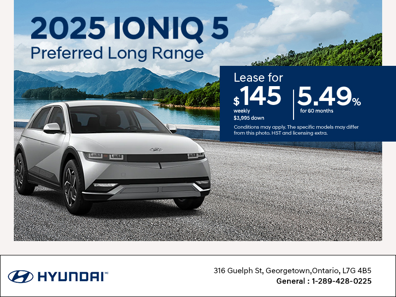Get the 2025 Hyundai IONIQ 5
