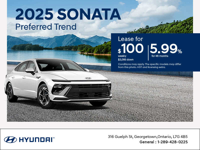 Get the 2025 Hyundai Sonata