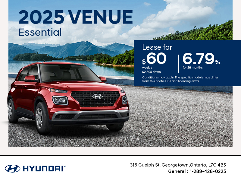 Get the 2025 Hyundai Venue